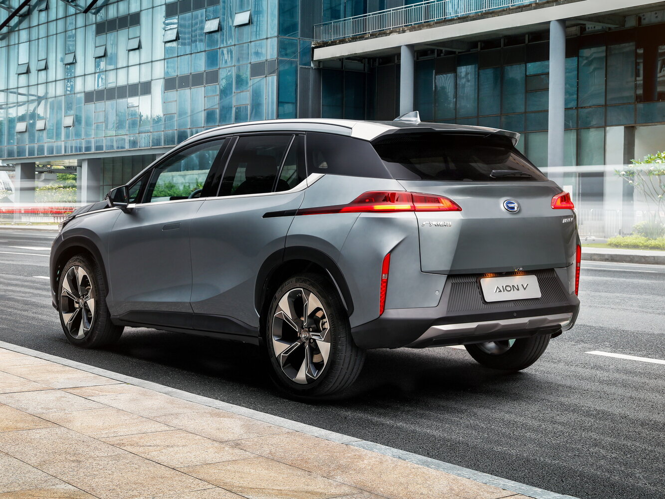 Aion V, I, 2020–2024, SUV 5 door: Rear three-quarter view