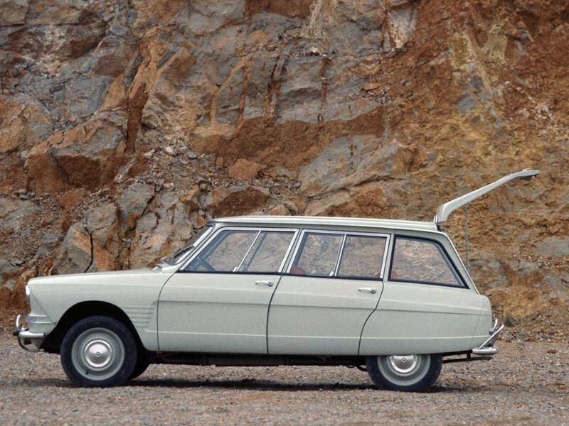 Citroen Ami, , 1961–1978, Универсал 5 дв.: Вид сбоку