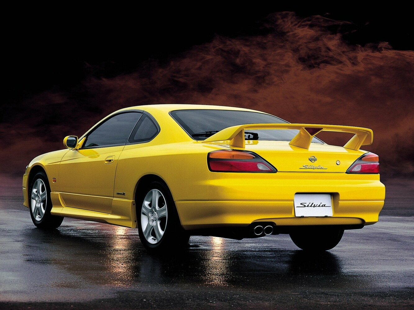 Nissan Silvia, VII (S15), 1999–2002, Coupe: Rear three-quarter view