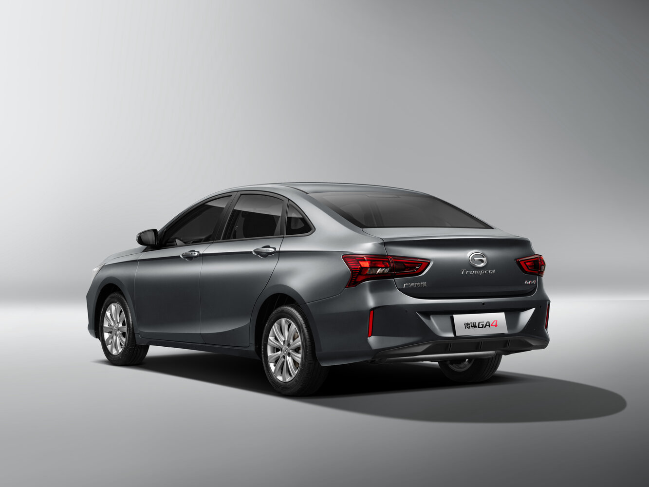 GAC Trumpchi GA4 Plus, , 2021–2022, Sedan: Rear three-quarter view