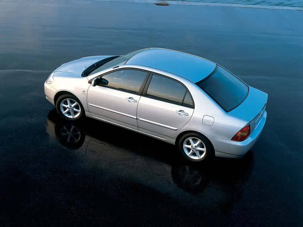 Toyota Corolla, 9 поколение, E120, Седан, Россия, 08.2000 - 05.2005: фото поколения 2