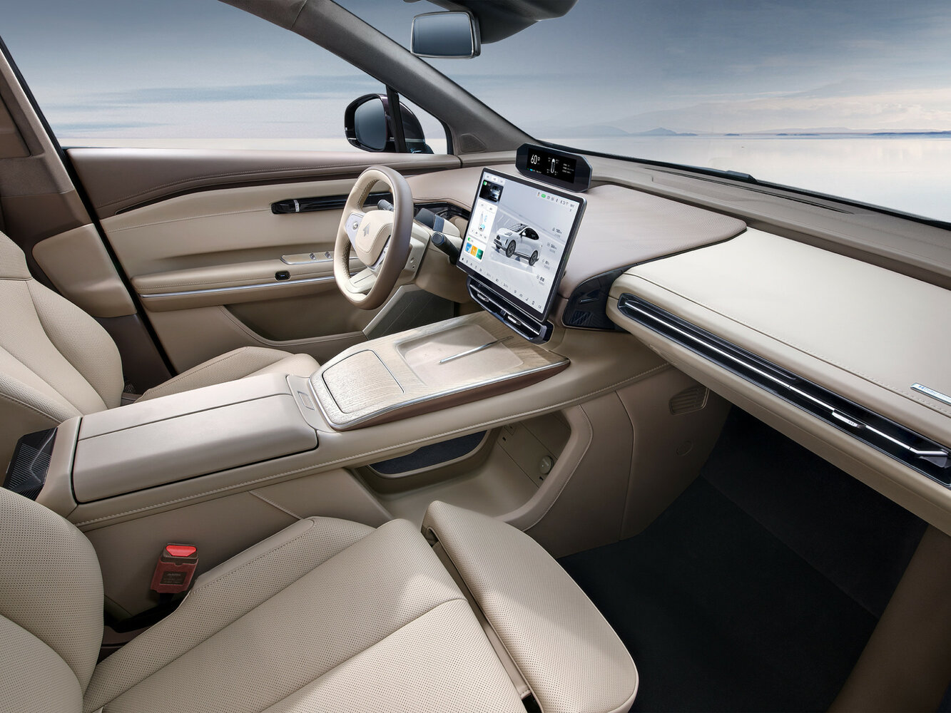 Aion Hyptec HT (Hyper HT), , 2023–2026, SUV 5 door: Front cabin
