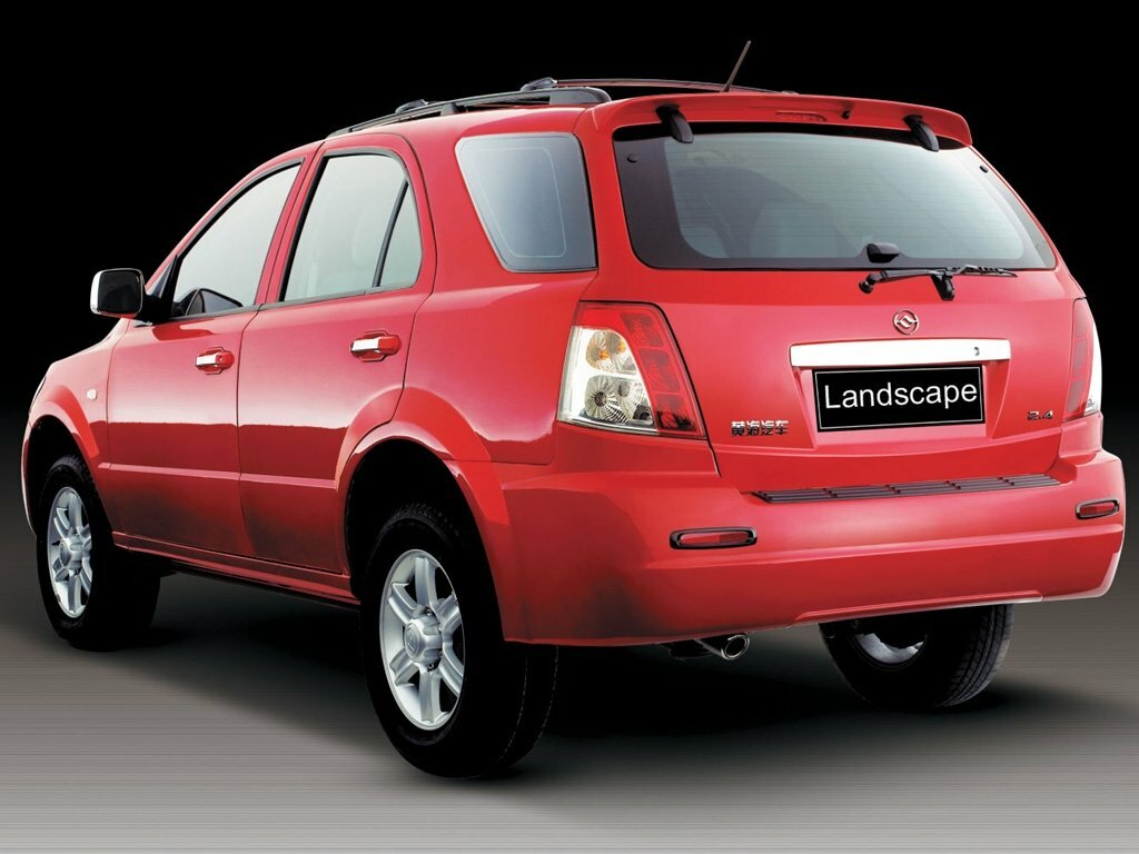 HuangHai Landscape, , 2008–2011, SUV 5 door: Rear three-quarter view