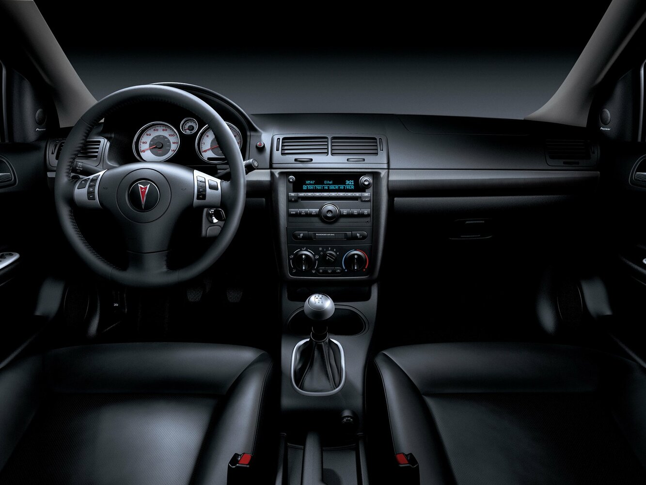 Pontiac G5, , 2004–2010, Купе: Передняя панель
