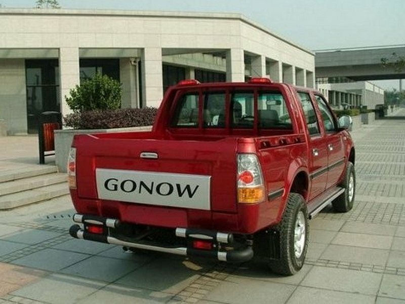 Gonow Troy, , 2008–2012, Pickup Двойная кабина: Rear view