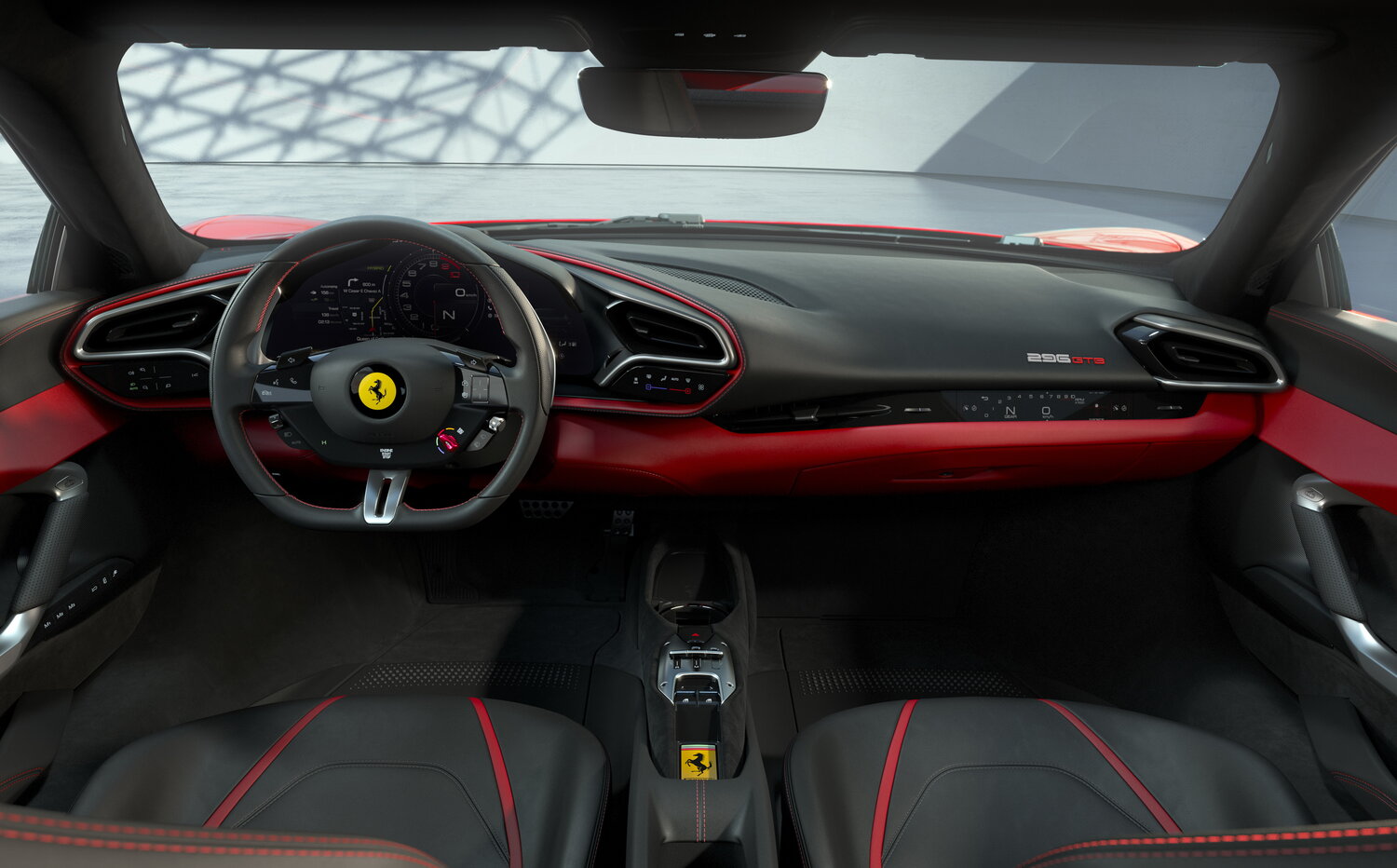 Ferrari 296, , 2021–2026, Coupe GTB: Dashboard