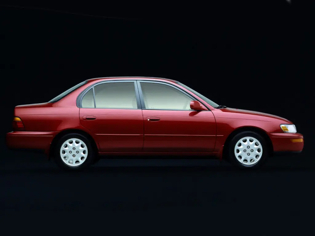 Toyota Corolla, 7 поколение, E100, Седан, США, 06.1991 - 07.1995: фото поколения 8