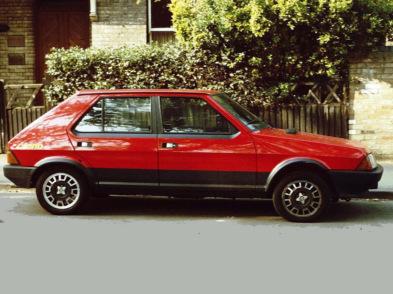 SEAT Ronda, , 1982–1988, Hatchback 5 door: Side view