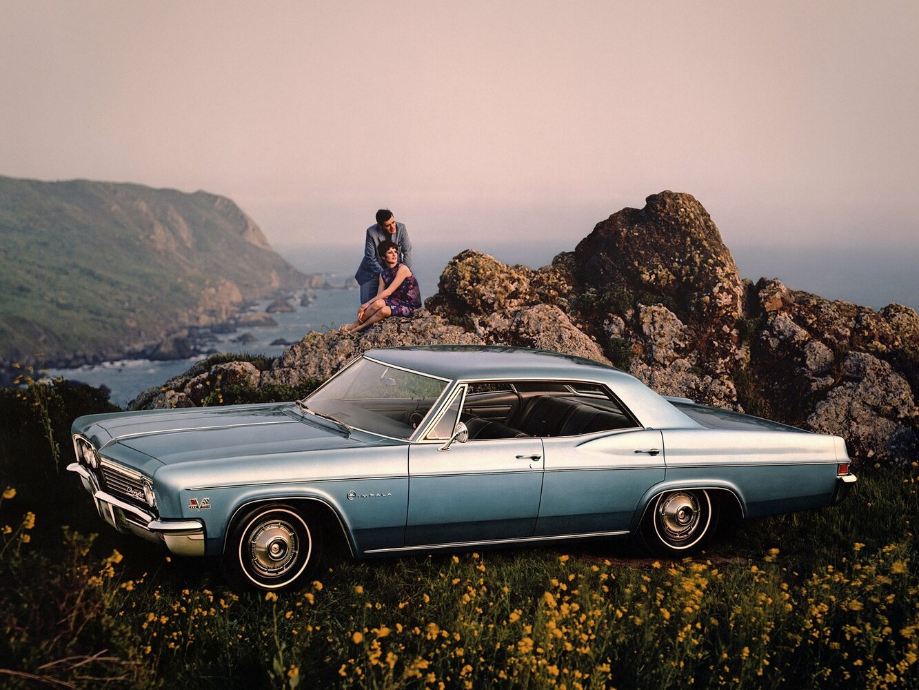Chevrolet Impala, IV, 1964–1970, Седан-хардтоп: Вид сбоку