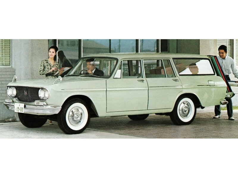 Toyota Crown, 2 поколение, S40, Универсал, Япония, 09.1962 - 06.1965: фото поколения 1