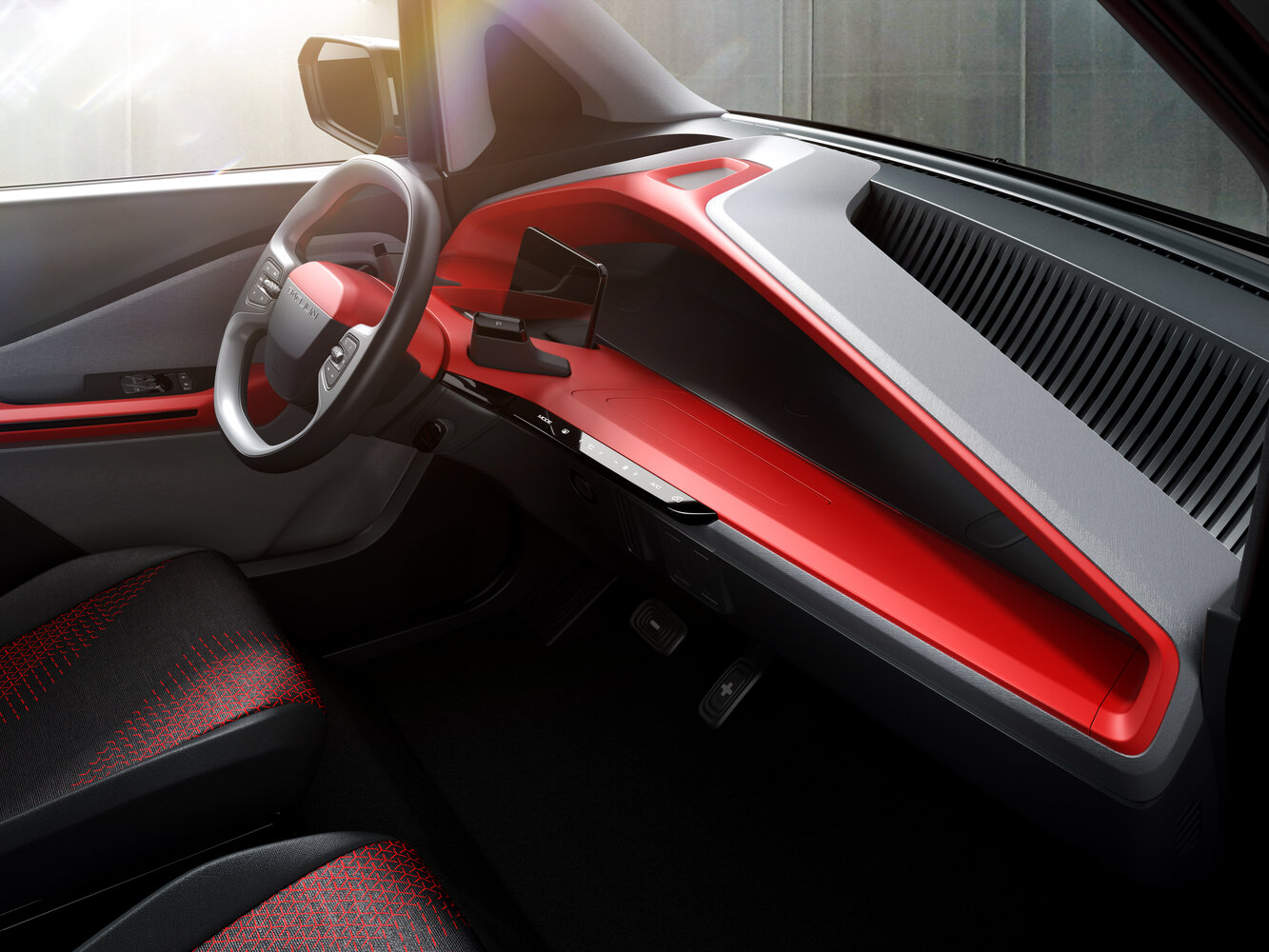 Baojun E200, , 2018–2022, Хэтчбек 3 дв.: Передняя часть салона