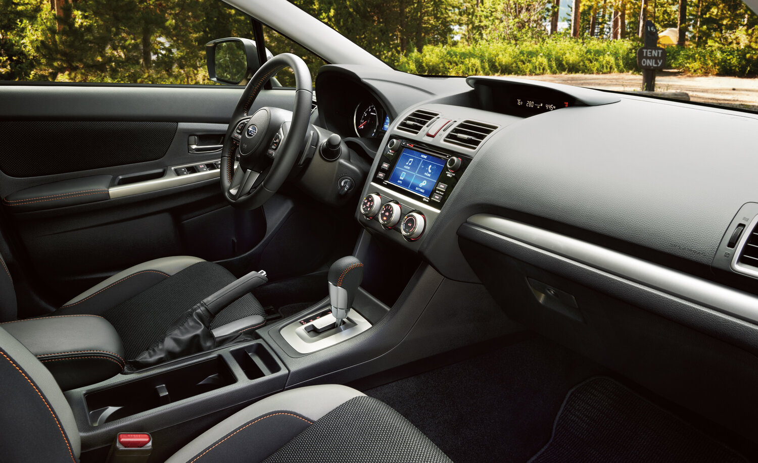 Subaru Crosstrek, I facelift, 2015–2017, SUV 5 door: Front cabin