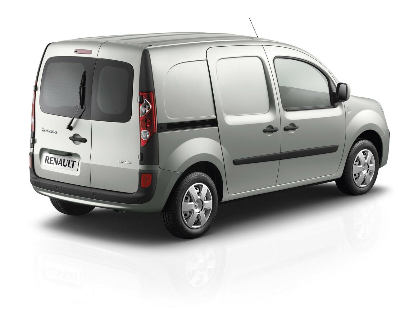 Renault Kangoo, II, 2007–2013, Фургон: Вид сзади в три четверти