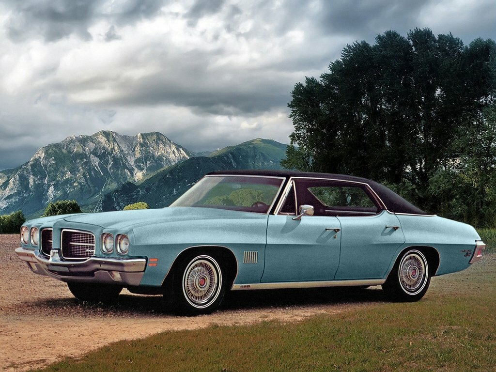 Pontiac LeMans, III, 1968–1972, Седан-хардтоп: Вид сбоку