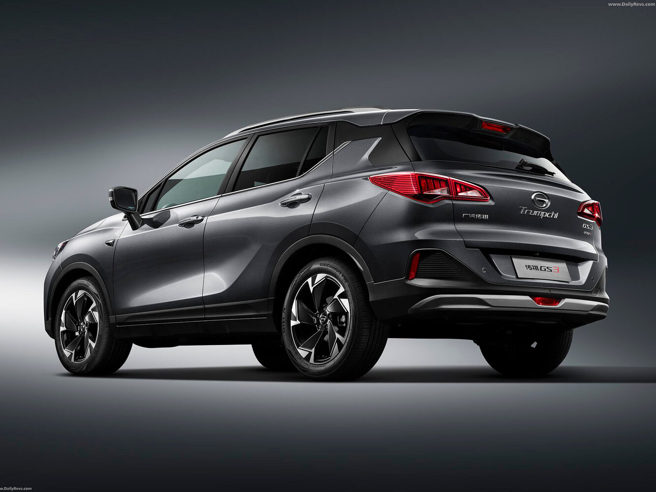 GAC Trumpchi GS3 Power, , 2020–2022, SUV 5 door: Rear three-quarter view