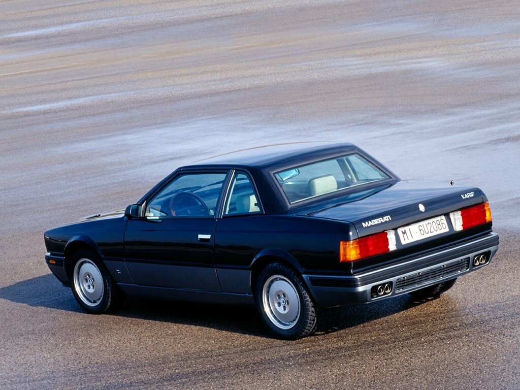 Maserati Biturbo, , 1981–1994, Купе: Вид сзади в три четверти
