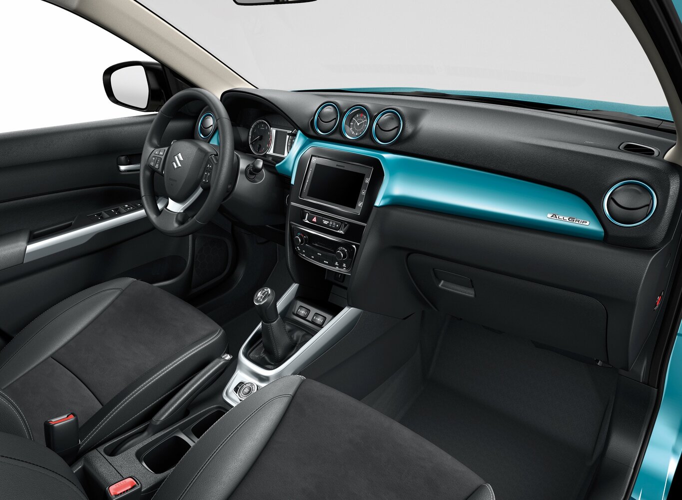 Suzuki Vitara, II, 2014–2019, Внедорожник 5 дв.: Передняя часть салона