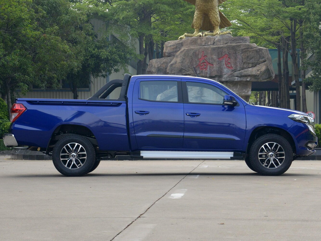 Dayun Pickup, , 2018–2026, Пикап Двойная кабина: Вид сбоку