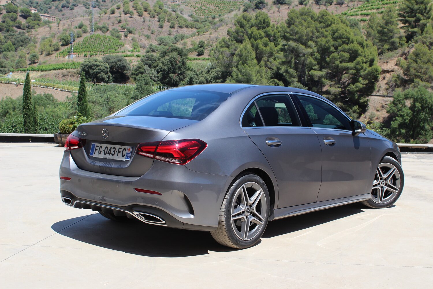 Mercedes-Benz A-Класс, IV (W177), 2018–2022, Седан: Вид сзади в три четверти