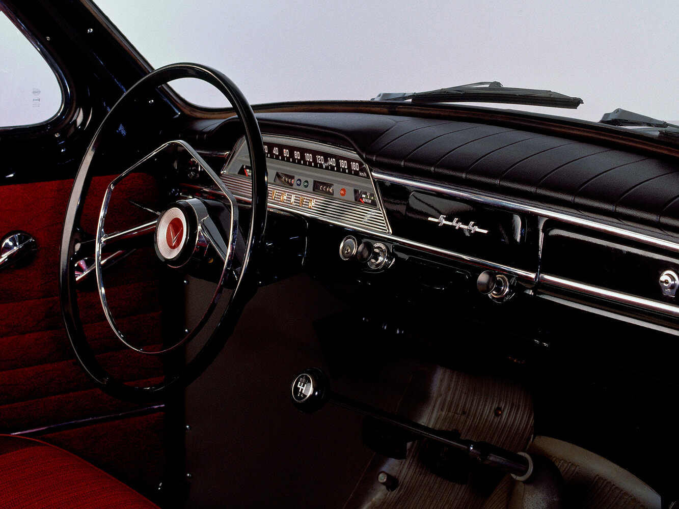 Volvo PV544, , 1958–1965, Хэтчбек 3 дв.: Передняя панель