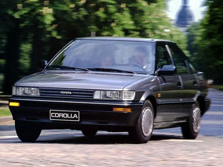 Toyota Corolla, 6 поколение, E90, Лифтбек, Европа, 05.1987 - 04.1992: фото поколения 1