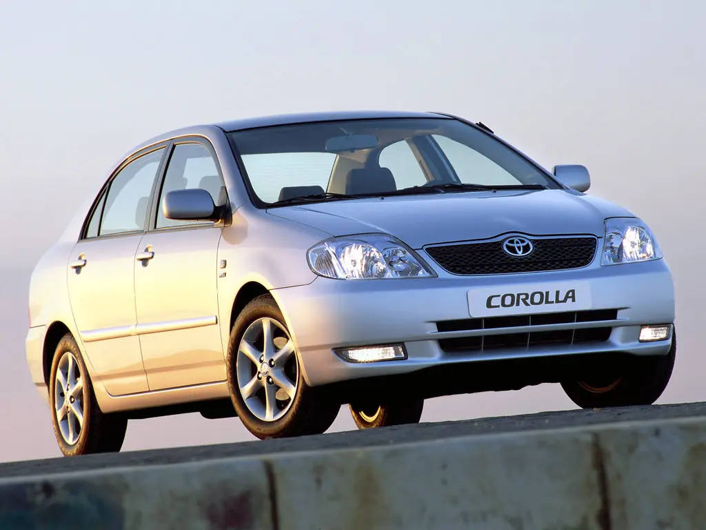 Toyota Corolla, 9 поколение, E120, Седан, Россия, 08.2000 - 05.2005: фото поколения 6