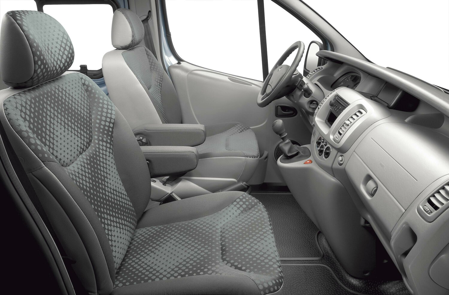Renault Trafic, II Рестайлинг, 2006–2014, Минивэн: Передняя часть салона