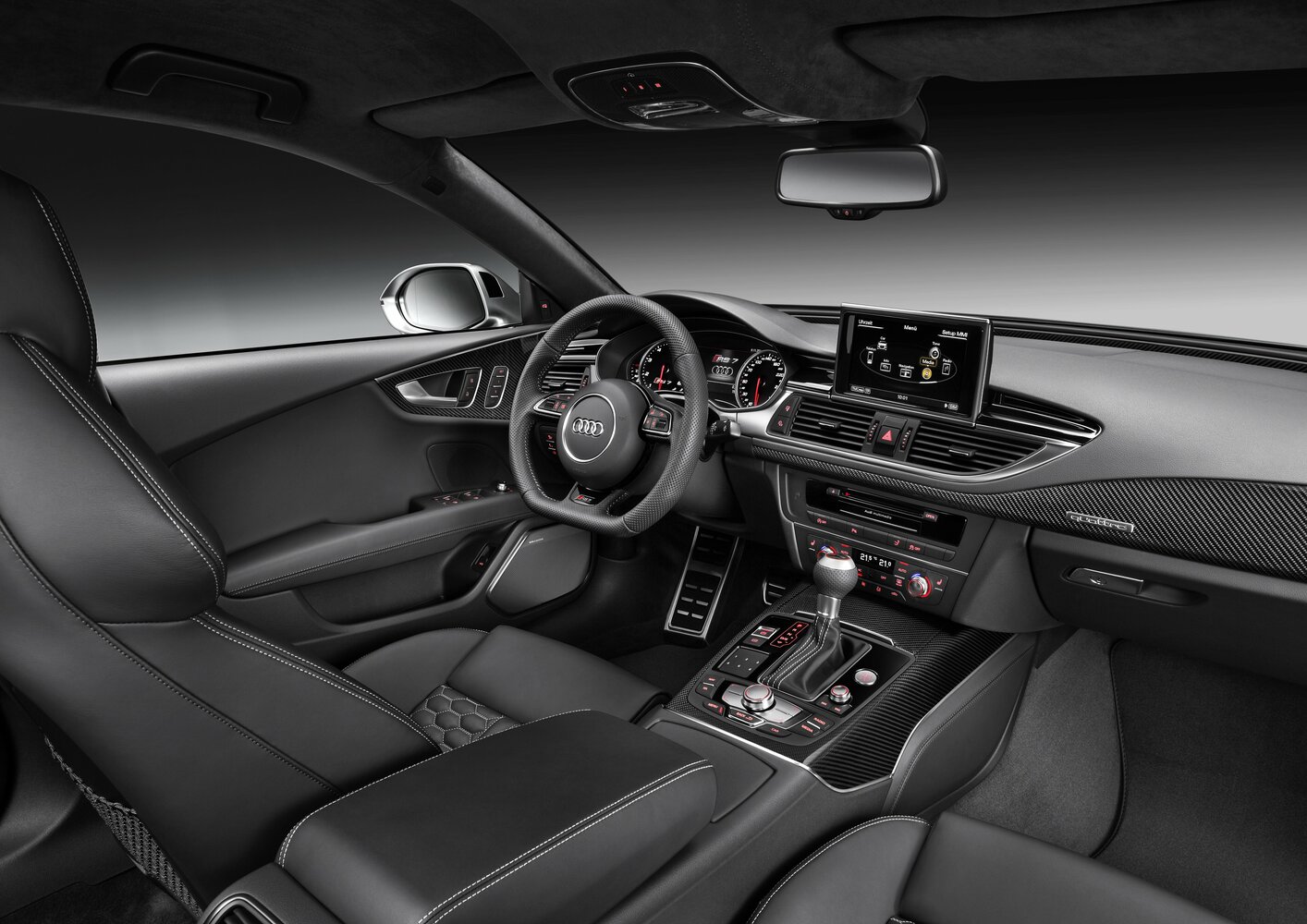 Audi RS 7, I (4G), 2013–2014, Liftback Sportback: Front cabin