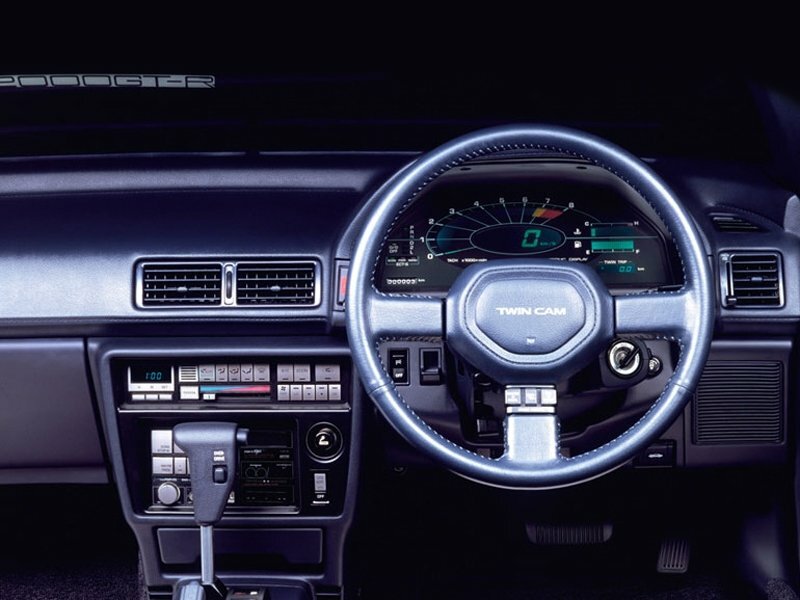 Toyota Celica, IV (T160), 1985–1990, Convertible: Dashboard