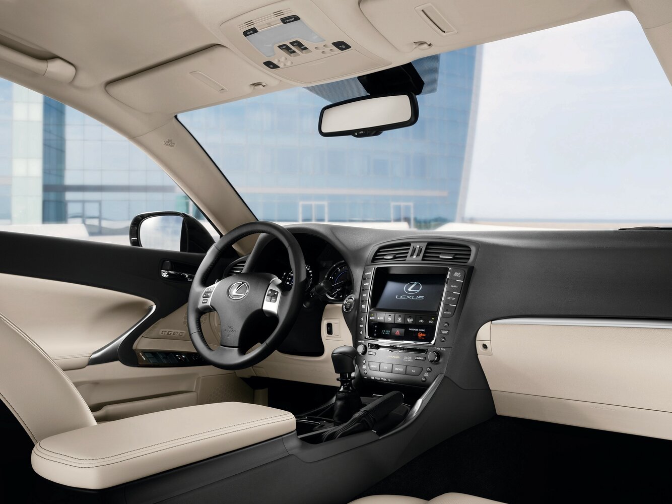 Lexus IS, II Рестайлинг 2, 2010–2016, Седан: Передняя часть салона
