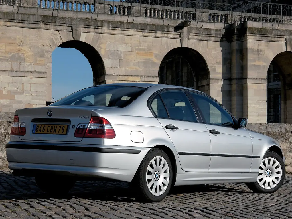 BMW 3-series, 4 поколение, E46, рестайлинг, Седан, Европа, 09.2001 - 11.2005: фото поколения 6