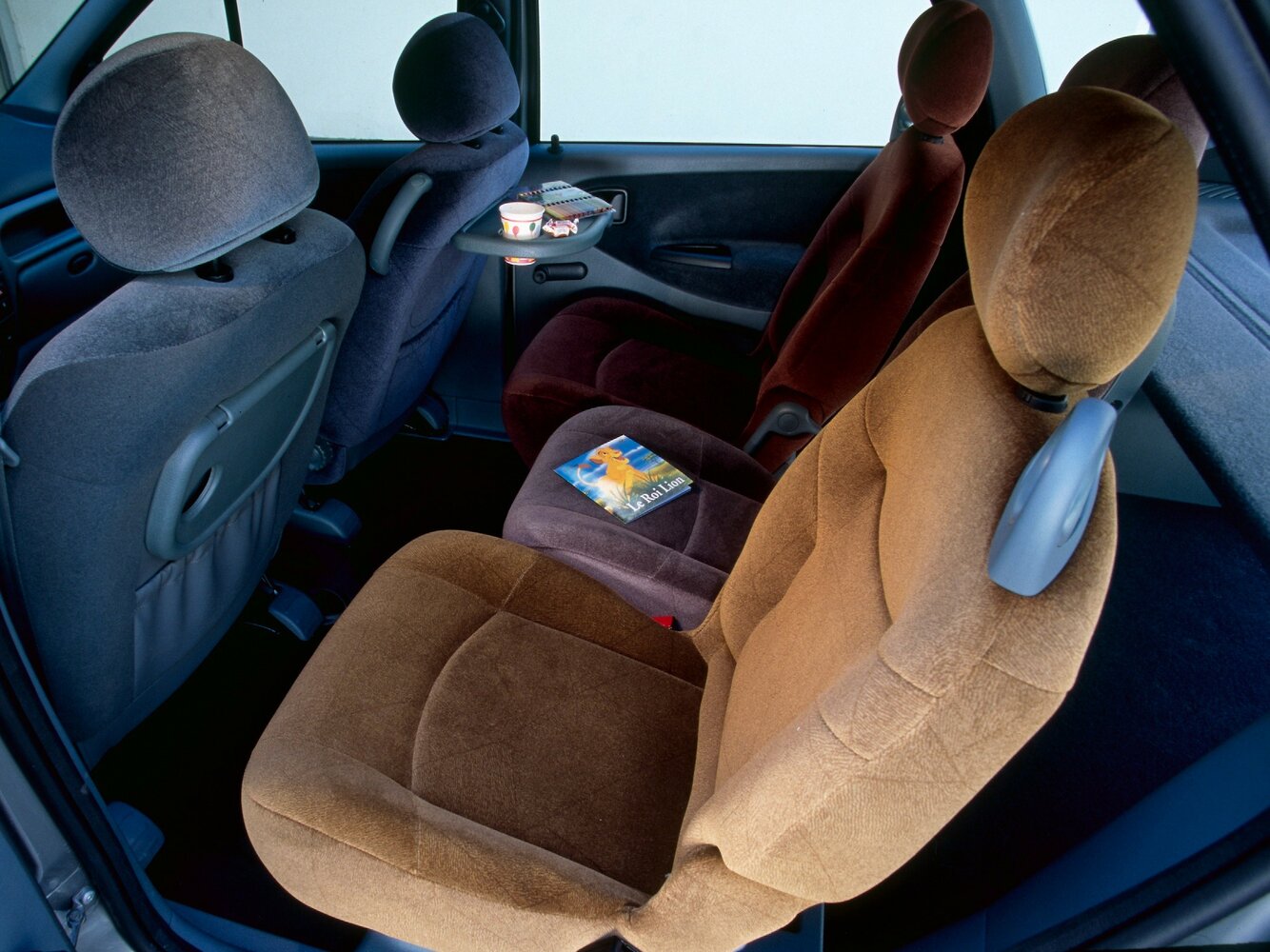 Renault Scenic, I, 1996–1999, Компактвэн: Задняя часть салона