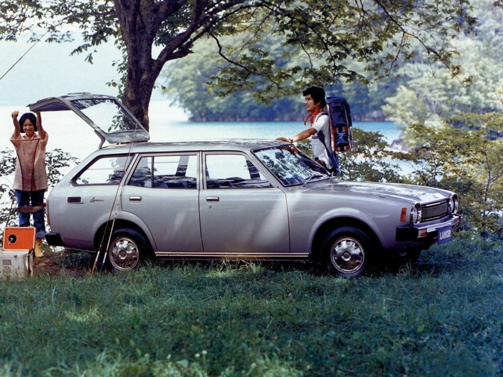 Mitsubishi Lancer, I, 1973–1985, Универсал 5 дв. Wagon: Вид сбоку