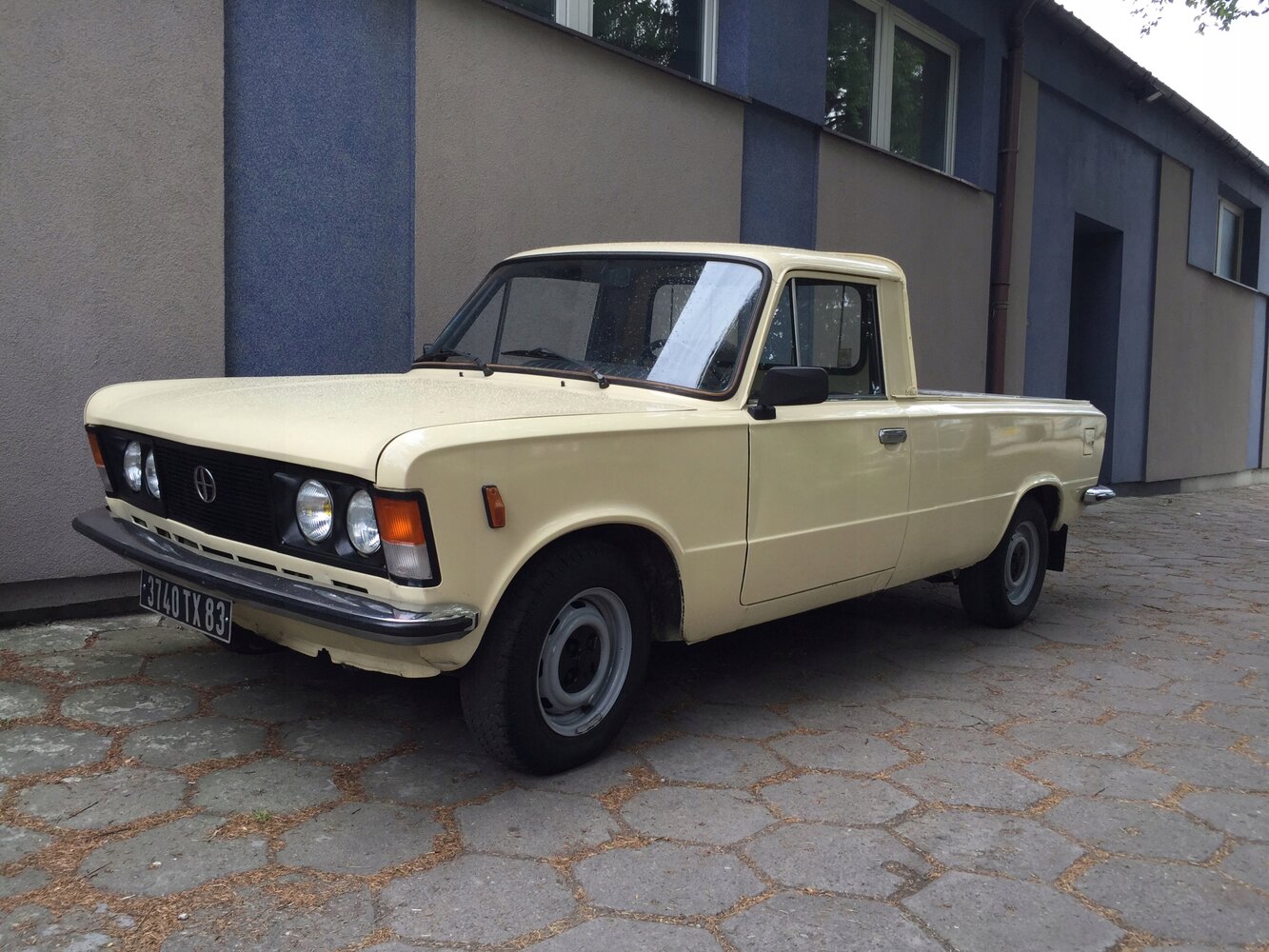 FSO 125p, , 1967–1992, Пикап Одинарная кабина: Вид сзади в три четверти