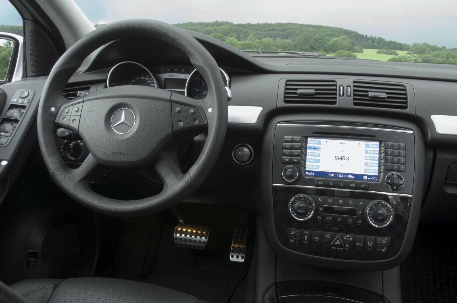 Mercedes-Benz R-Класс AMG, , 2006–2007, Минивэн Long: Передняя панель