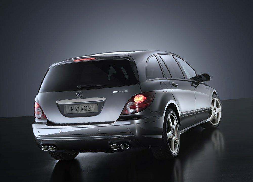 Mercedes-Benz R-Класс AMG, , 2006–2007, Минивэн: Вид сзади
