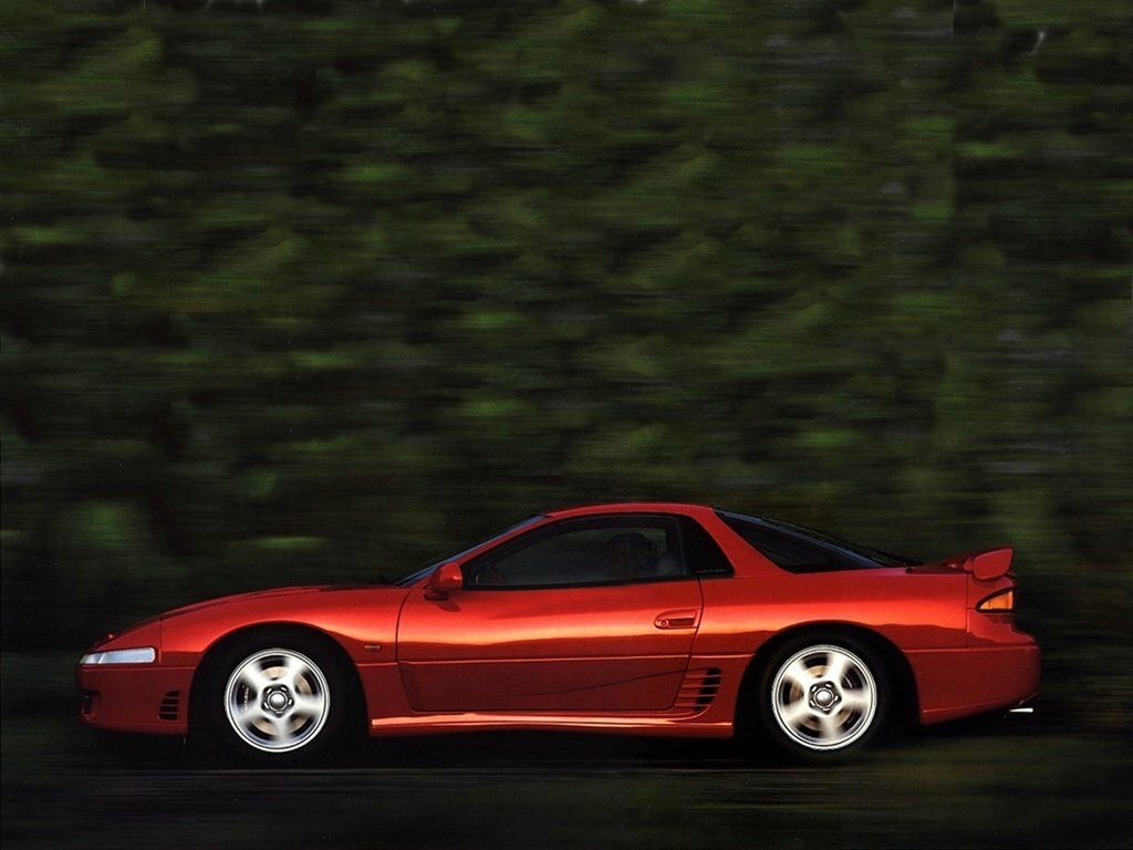 Mitsubishi 3000 GT, I, 1990–1994, Купе: Вид сбоку