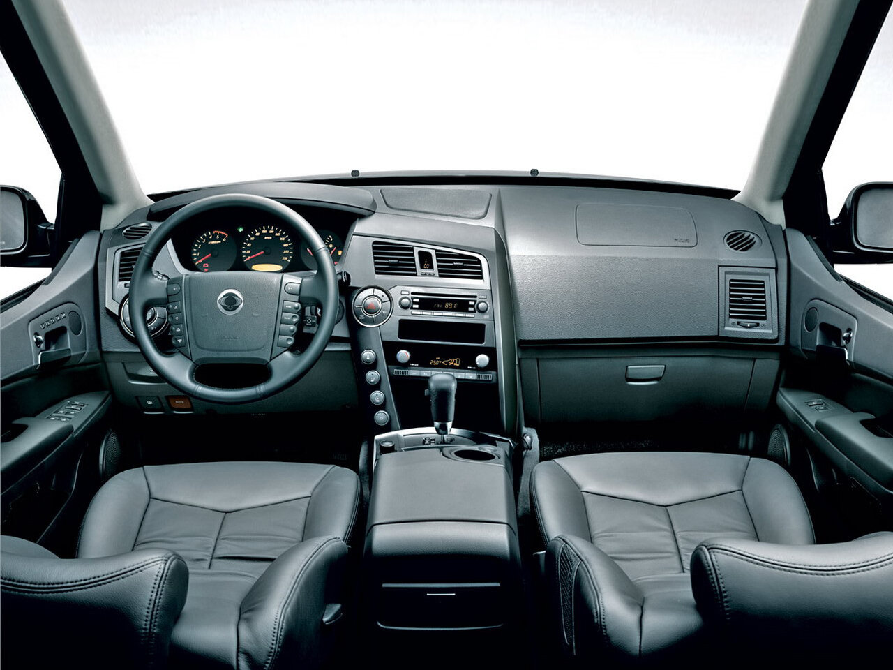 SsangYong Kyron, I Рестайлинг, 2007–2015, Внедорожник 5 дв.: Передняя панель