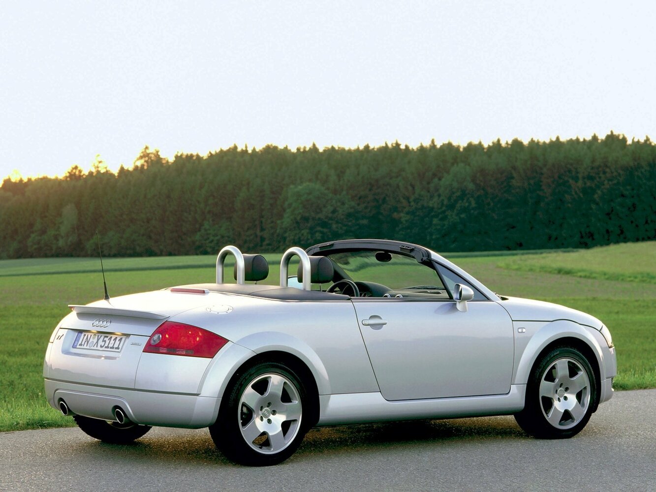 Audi TT, I (8N), 1998–2003, Convertible Roadster: Rear three-quarter view
