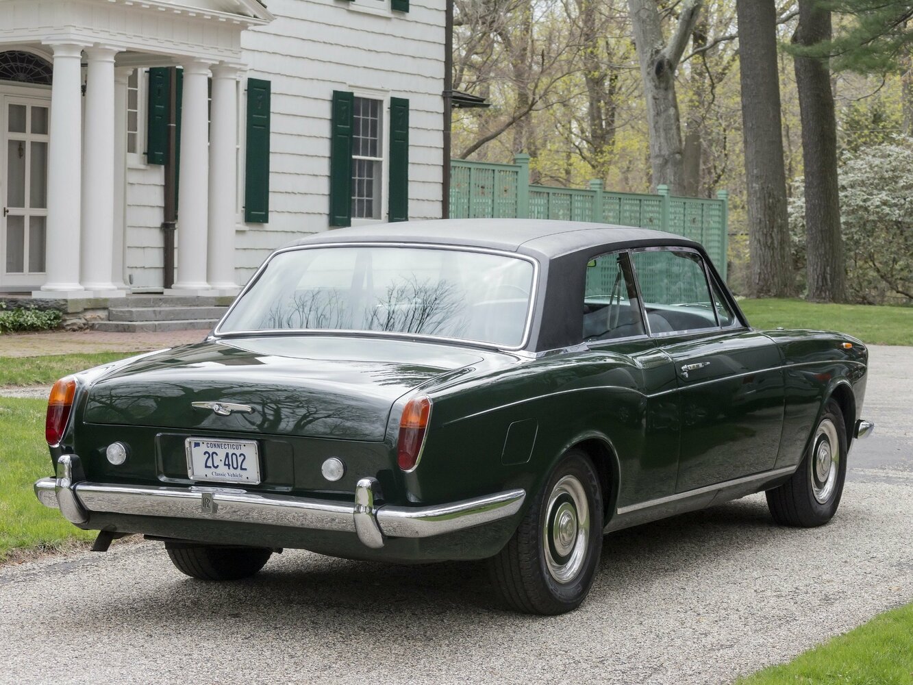 Rolls-Royce Corniche, I - IV, 1971–1995, Coupe: Rear three-quarter view