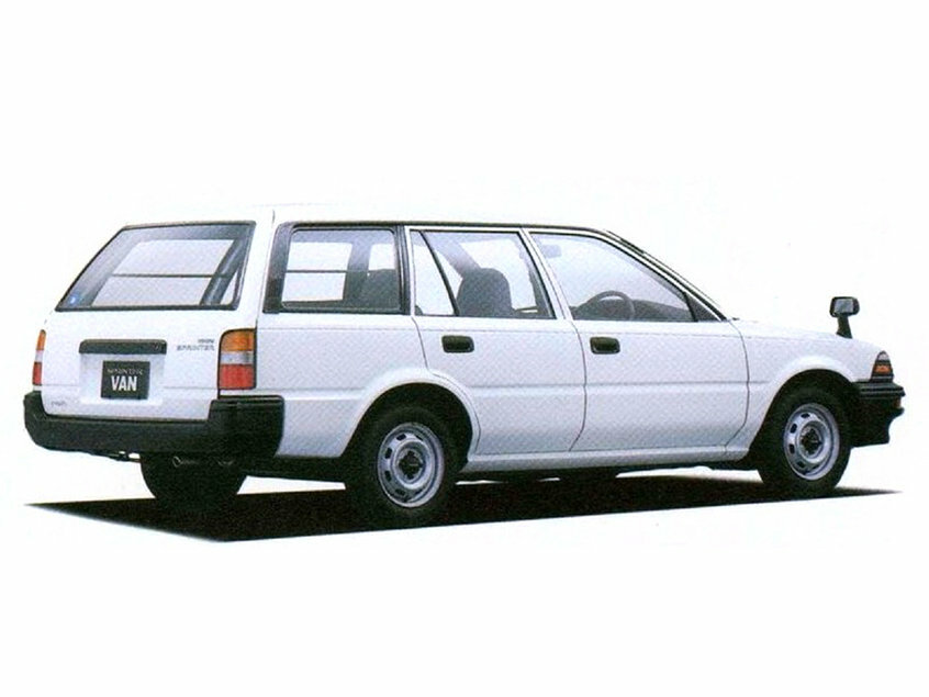 Toyota Sprinter, VI (E90), 1987–1991, Estate 5 door: Rear three-quarter view
