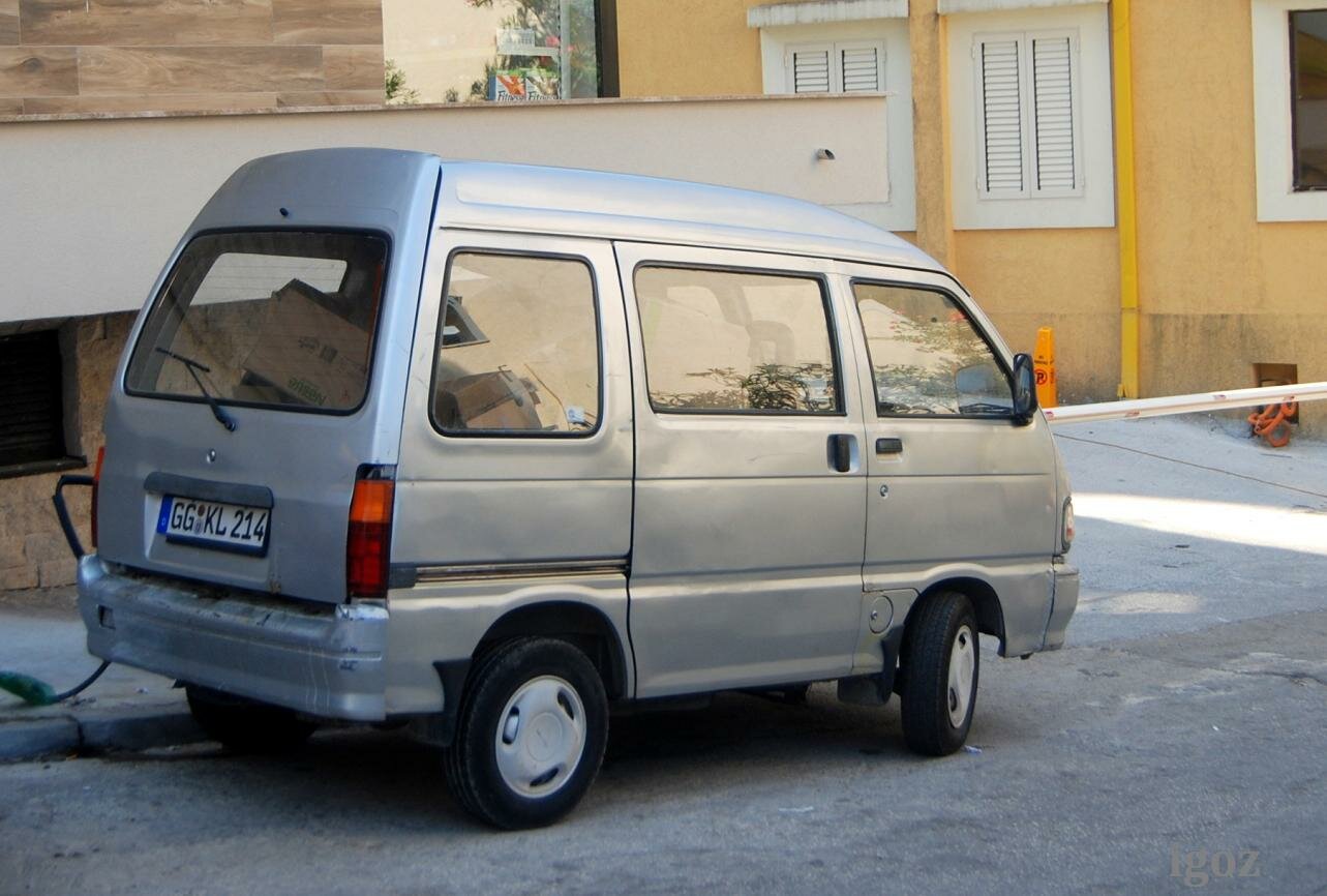 Asia Towner, , 1992–1999, Минивэн: Вид сзади в три четверти