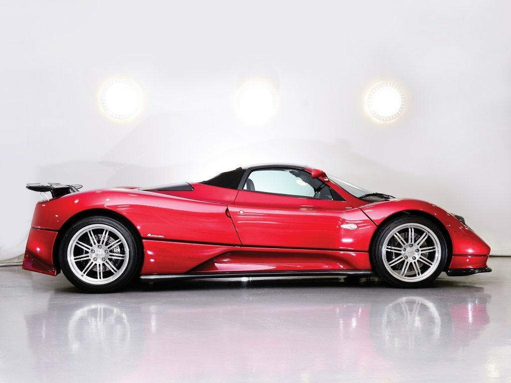 Pagani Zonda, , 1999–2013, Родстер: Вид сбоку