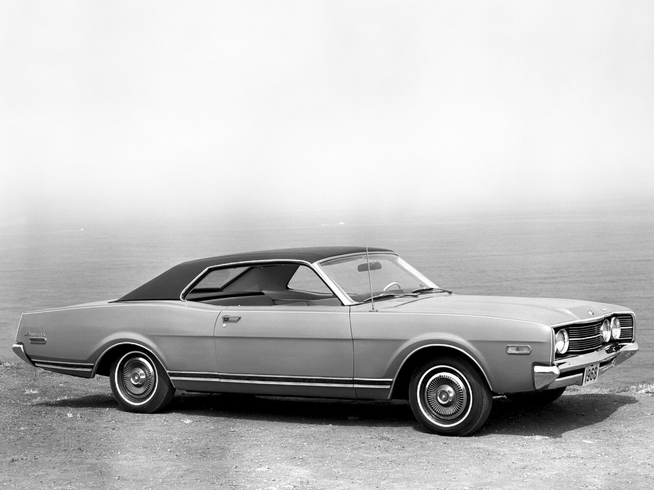 Mercury Montego, I, 1967–1969, Купе-хардтоп: Вид сбоку