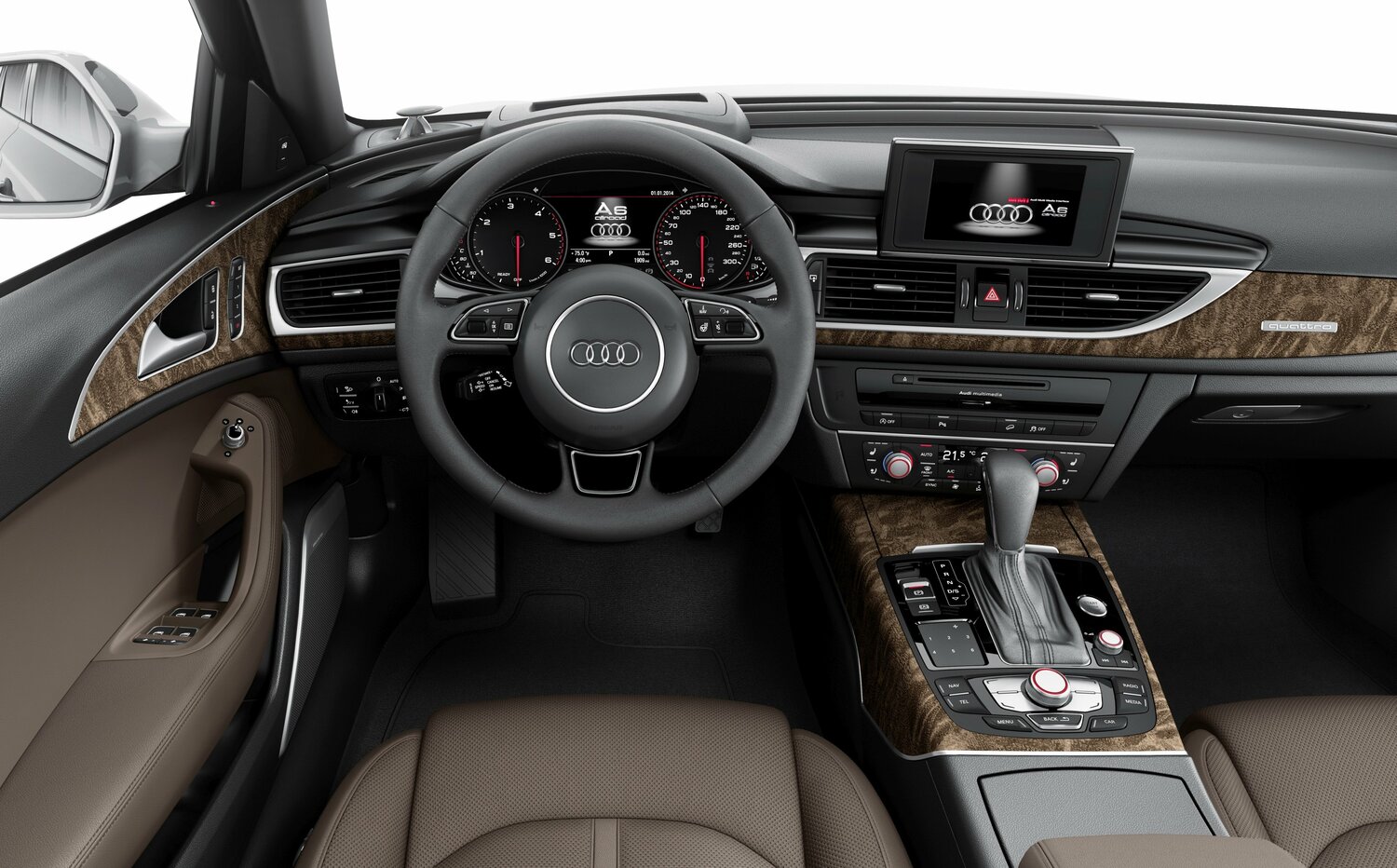 Audi A6 allroad, III (C7) facelift, 2014–2019, Estate 5 door: Dashboard