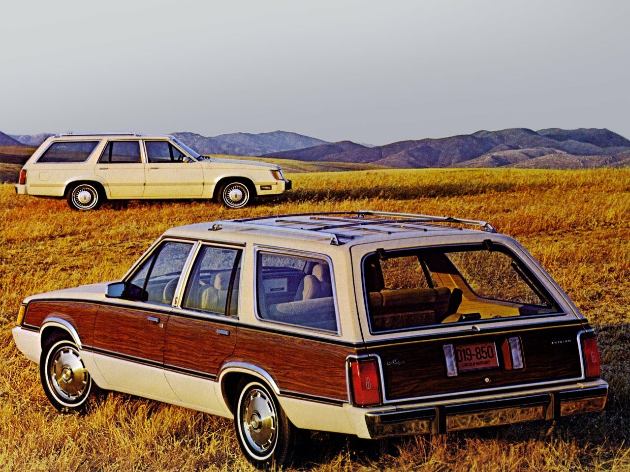 Mercury Marquis, V, 1983–1986, Универсал 5 дв.: Вид сзади в три четверти