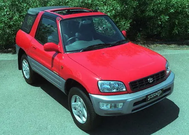 Toyota Rav4, 1 поколение, XA10, рестайлинг, Открытый кузов, Япония, 09.1997 - 04.2000: фото поколения 7