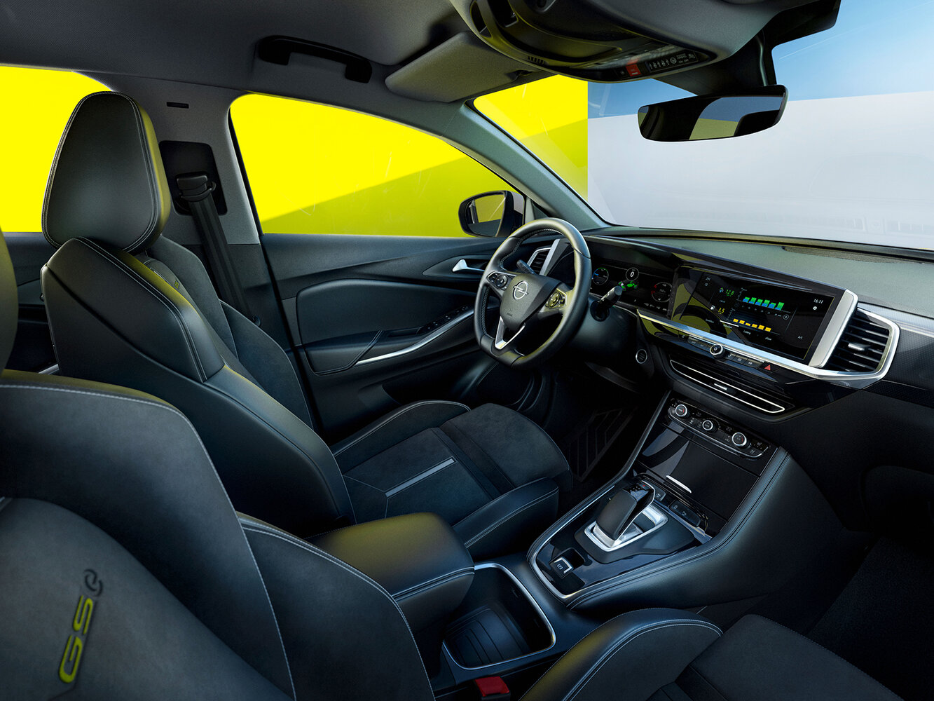 Opel Grandland, I Рестайлинг, 2021–2024, Внедорожник 5 дв.: Передняя часть салона
