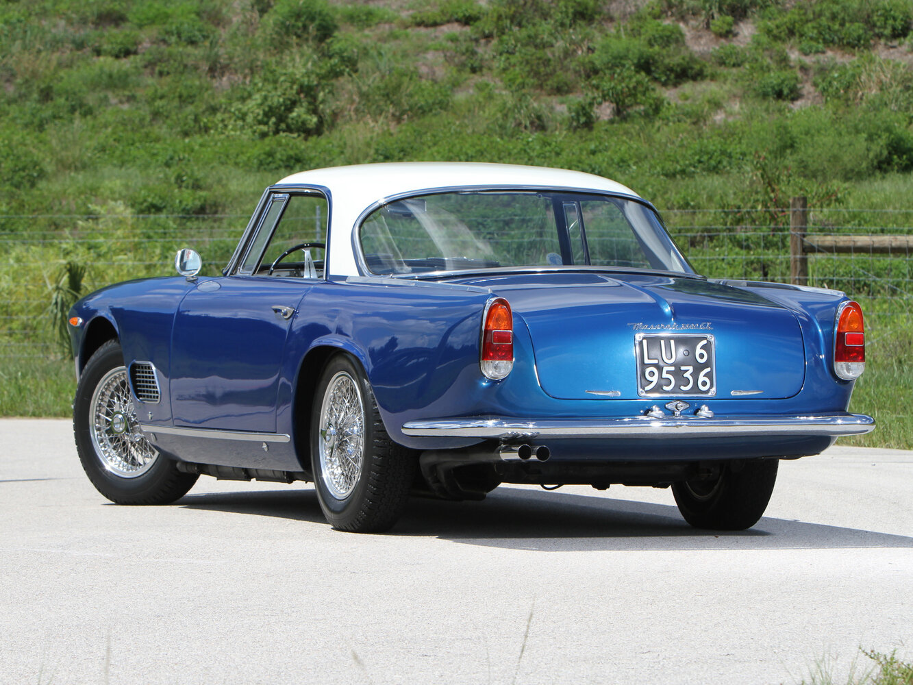 Maserati 3500 GT, , 1957–1964, Купе: Вид сзади в три четверти