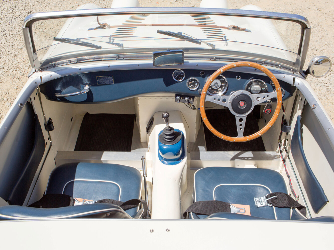 Austin Sprite, I, 1958–1961, Convertible: Dashboard